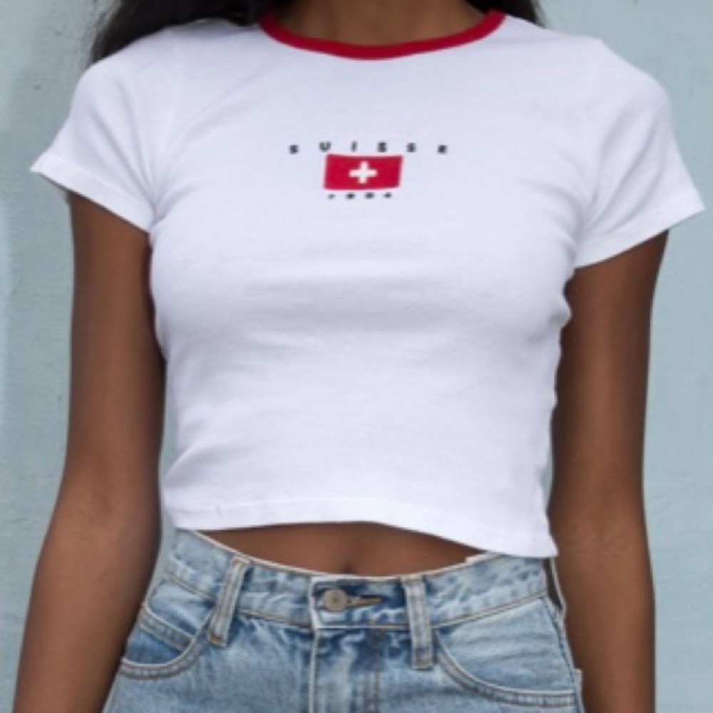 brandy melville ashlyn suisse 1984 top